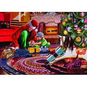  Christmas Tree Train (1,000 Piece Puzzle) Toys & Games