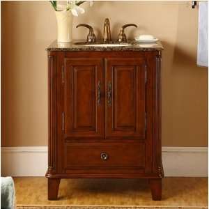 HYP 0207 BB UIC 28 Single Sink Cabinet Baltic Brown Top 