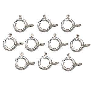   Spring Rings with Closed Attaching Ring (10) Arts, Crafts & Sewing
