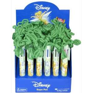  Tinkerbell 6 Color Pen On A Rope in Display Case Pack 300 
