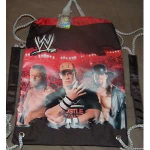  WWE RAW John Boys Cena Drawstring Backpack Bag Toys 