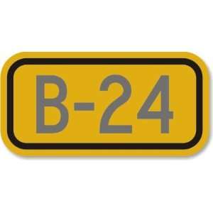  Parking Spot (black on yellow) Engineer Grade Sign, 12 x 