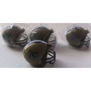 NFL Football Mini Helmets New Orleans Saints Pencil Toppers Vending 