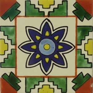  Spanish Mexican Tile Azteca
