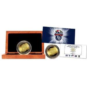   Bay Rays24KT Pure Gold (1.5oz) ALDS CHAMPIONS COIN