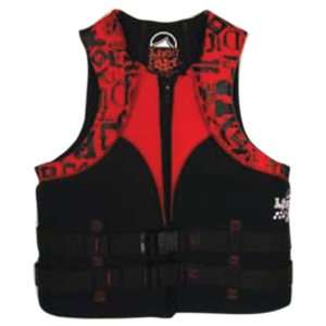  Liquid Force 2105446 Black/Red Small Hinge Vest Sports 