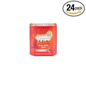 Mount of Olives Treasures Sweet Apple Spice, 5 Count Tea Bags (Pack of 