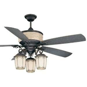 Austonia Collection 60 Blacksmith Bronze Ceiling Fan with Blacksmith 