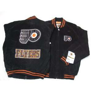   Flyers NHL G III Leather Suede Jacket, X Large