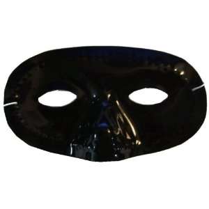  Black Domino Eye Mask Harlequin Masquerade Theatrical Carnival 