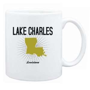  New  Lake Charles Usa State   Star Light  Louisiana Mug 