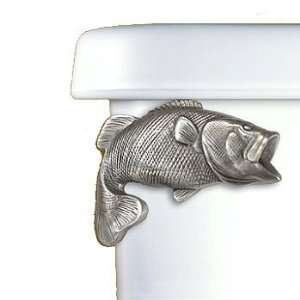  Large Mouth Bass Toilet Flush Handle   Front Mount