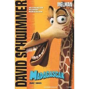  MADAGASCAR D 27X40 ORIGINAL D/S MOVIE POSTER Everything 