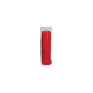  Red Pullout Pillar 7 Day Candle