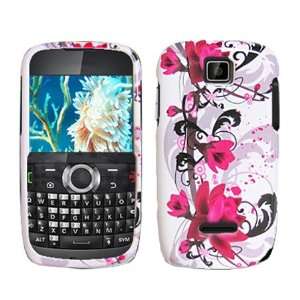  iNcido Brand Motorola WX430/Theory Cell Phone Red Flower 