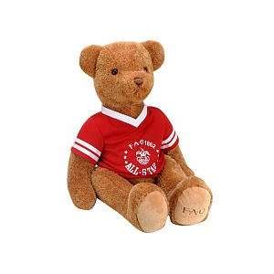    FAO Schwarz 18 inch Large Red T Shirt Bear   Tan Toys & Games