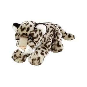 Lying Snow Leopard 9in Stuffed Toy Toys & Games