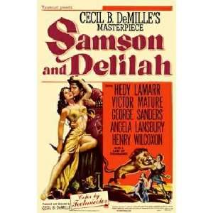  Samson & Delilah   Movie Poster