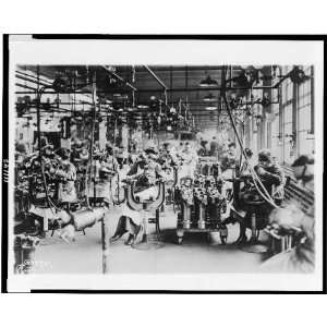  Welding Department, Lincoln Motor Co., Detroit, MI 1914 