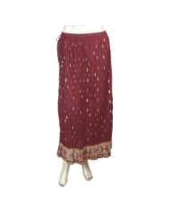 Red Gypsy Skirt Girls Cotton Summer Dress Size 12