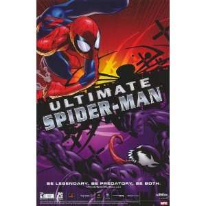Ultimate Spider Man Video Game   Movie Poster   27 x 40 Inch (69 x 102 