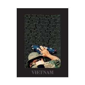  Vietnam Memorial Wall Poster Print