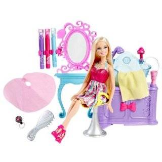 Barbie Designable Hair Extensions Doll  Toys & Games  