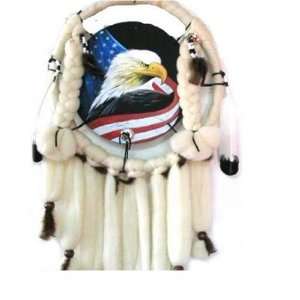  and Prosperity Dream Catcher with Eagle & USA Flag