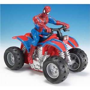  Marvel The Amazing Spider Man Bump and Go ATV with Real 