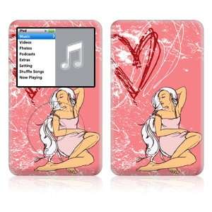  Apple iPod Classic Decal Vinyl Sticker Skin   Romance 