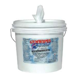  Gymwipes Anti Bacterial Bucket   Case Health & Personal 