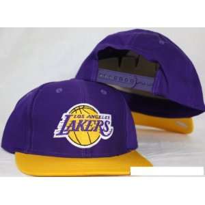 Los Angeles Snapback Lakers Purple / Gold Two Tone Adjustable Plastic 