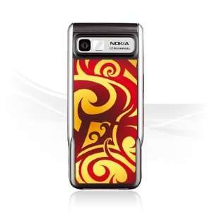  Design Skins for Nokia 3230   Glowing Tribals Design Folie 