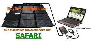 Powerfilm F15 1800 30W Solar Charger Battery Kit Laptop  