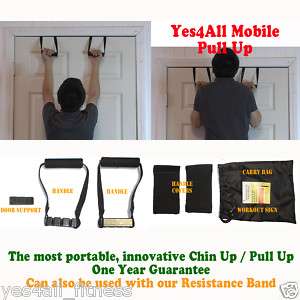 Yes4All Mobile Pull Up & Sit Up Bar, Extremely Portable  