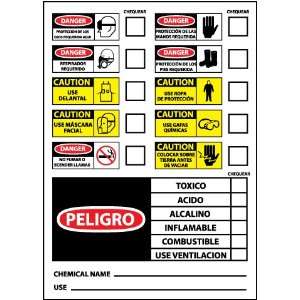SPCI6 to 10P  Labels, Chemical id (Spanish), 14 X 10, Pressure 