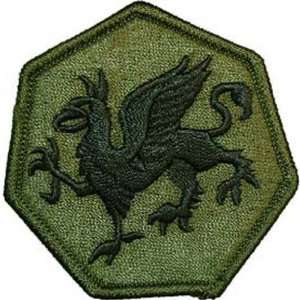  U.S. Army 108th Infantry Division Patch Green Patio, Lawn 
