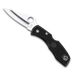  Spyderco Delica Plain Edge Folding Pocket Knife Sports 