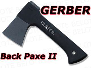 Gerber Back Paxe II Axe 9 Forged Steel 31 000912 *NEW*  