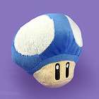 Nintendo New Super Mario Bros Blue Mini Mushroom Plush Doll Figure 
