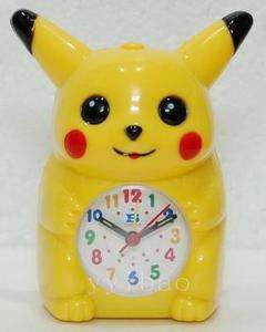 Pokemon Pikachu Figure Children Desktop Alarm Music Talk Clock  
