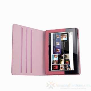 Rotating PU Case Cover Sleeve Skin for SONY Tablet S1 9.4 Adjustable 