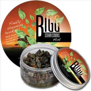   Herbal Shisha Hookah Sheesha Bigg Steam stones Mint Flavor 100gr Can