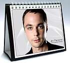 JIM PARSONS Desktop Calendar 2012 ~ THE BIG BANG THEORY Sheldon Cooper 