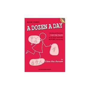  A Dozen a Day Book 3   Piano Musical Instruments