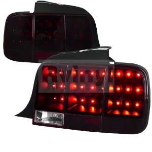 Ford Mustang 2005 2006 2007 2008 2009 Sequential LED Tail Lights   Red 