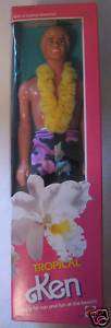 Vintage Mattel 1985 Barbie Dolls Boyfriend Tropical Ken  