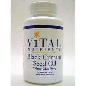  Black Currant Seed Oil 535 mg 100 gels Health & Personal 