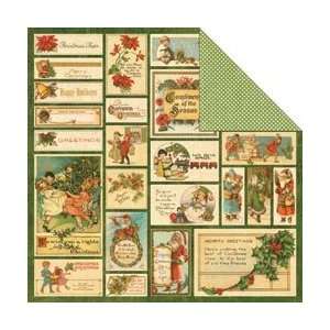   Paper 12X12 Santa Express; 25 Items/Order Arts, Crafts & Sewing