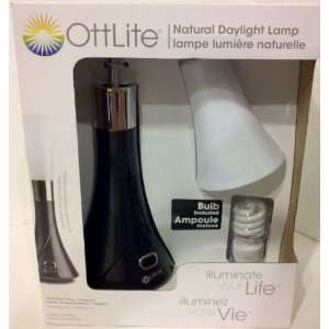    OttLite Tulip Natural Daylight Lamp in Black